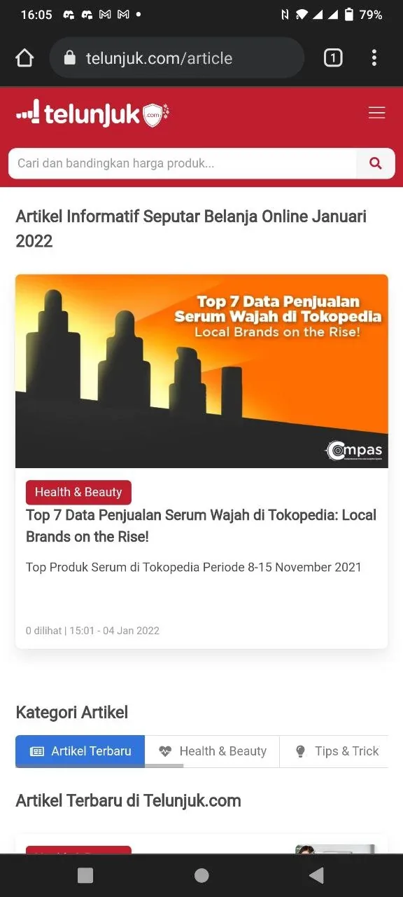 Telunjuk Shopping Search Engine screenshot 4